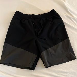 Lululemon train to beach board shorts